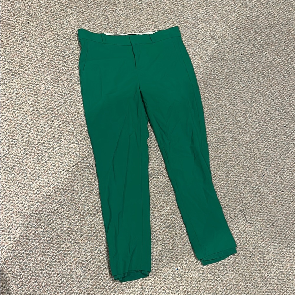 Banana Republic: green THE WEEKENDER STRAIGHT-LEG PANT